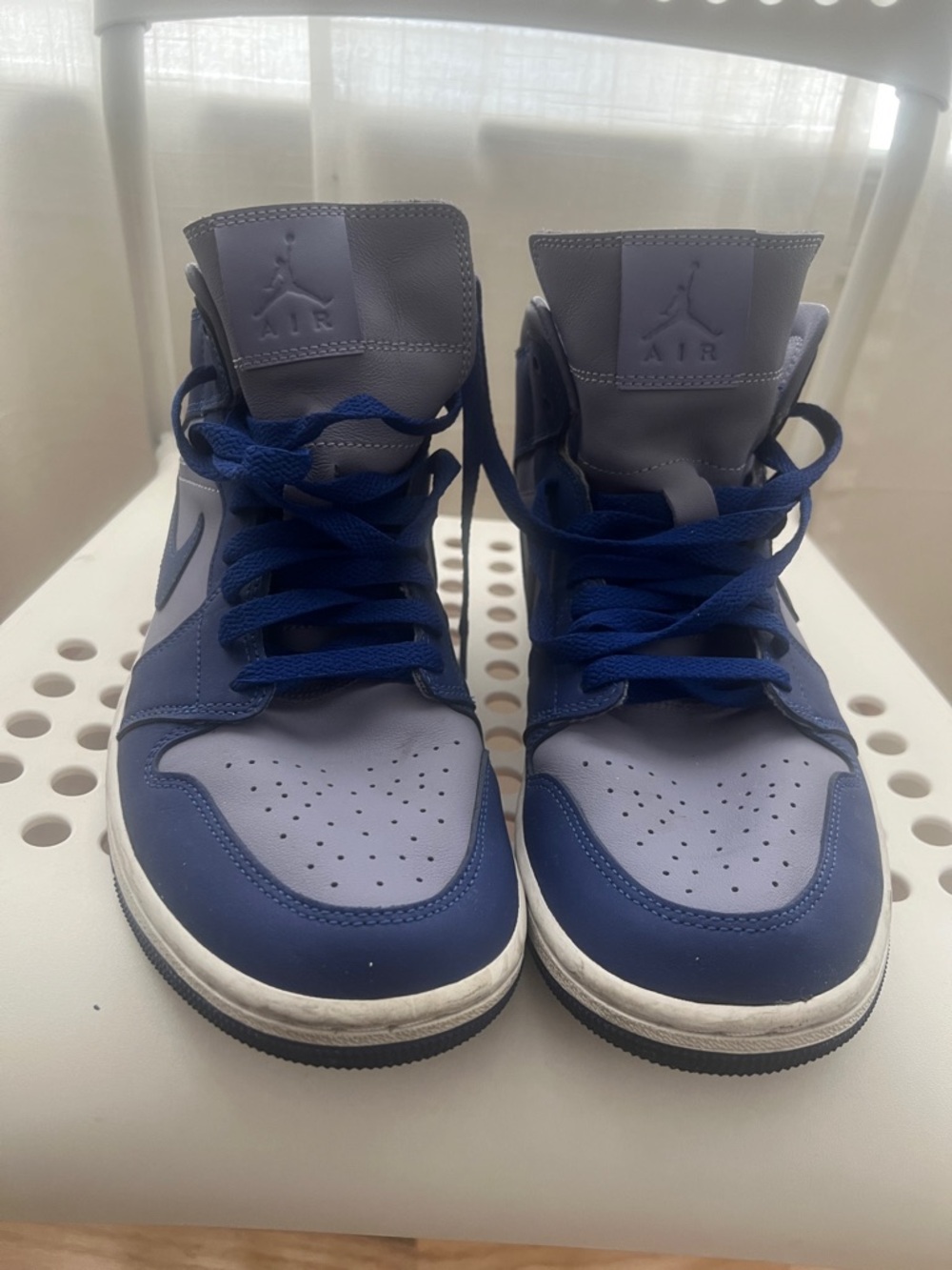 Jordan 1 Mid Se Iron Purple Deep Royal (women's) Dh7821-500